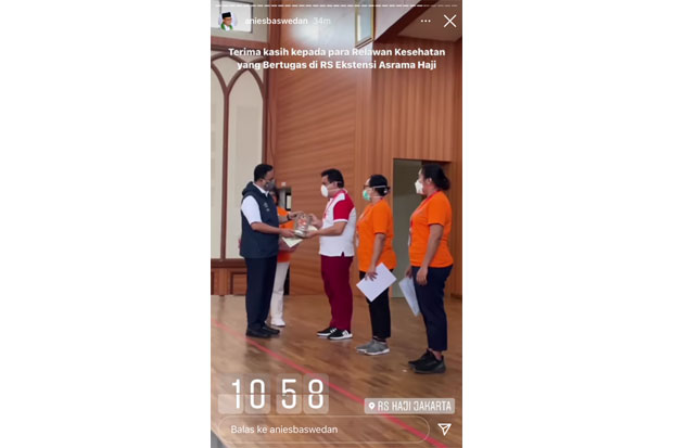 Lepas Pulang, Anies...