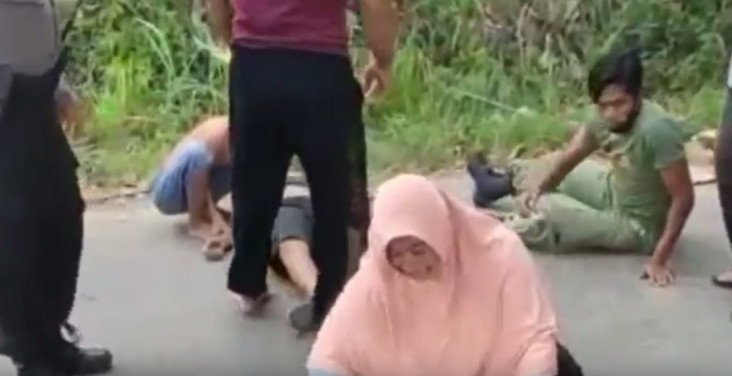 Tangis Histeris Ibu...