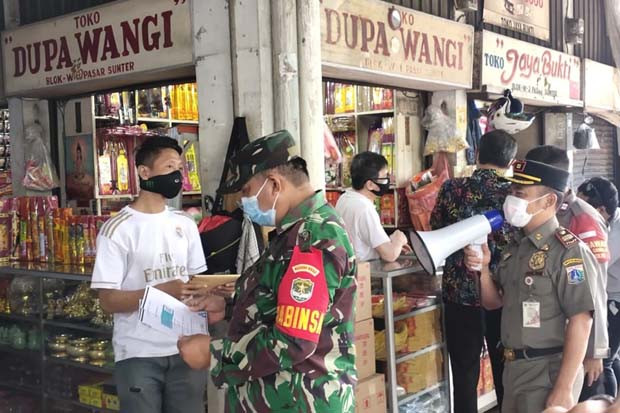 Sidak Pasar Sunter Podomoro,...
