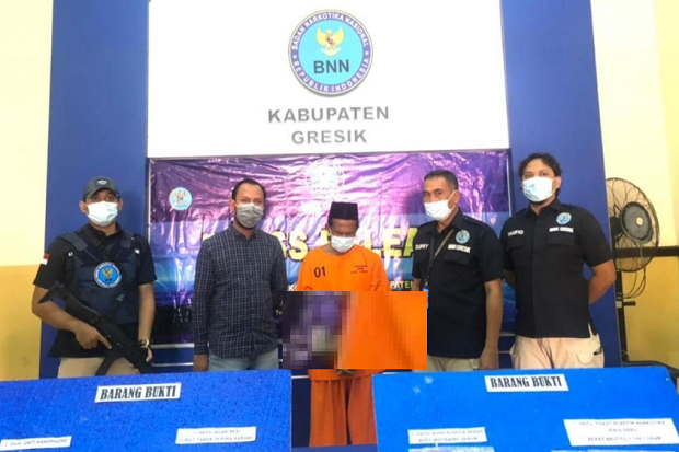 BNN Gresik Gagalkan...