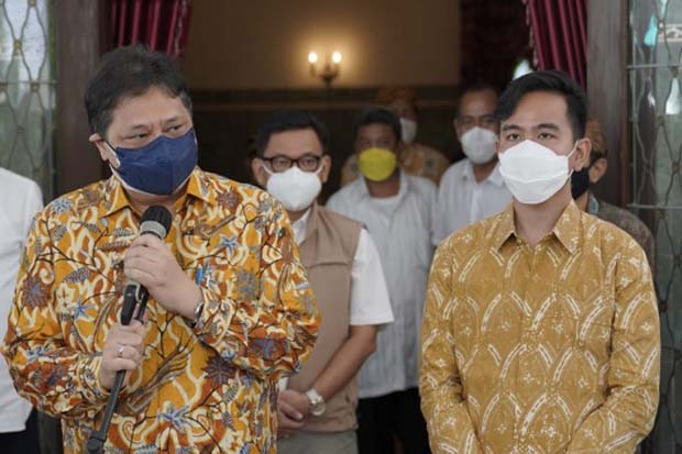 Airlangga Bertemu Gibran...