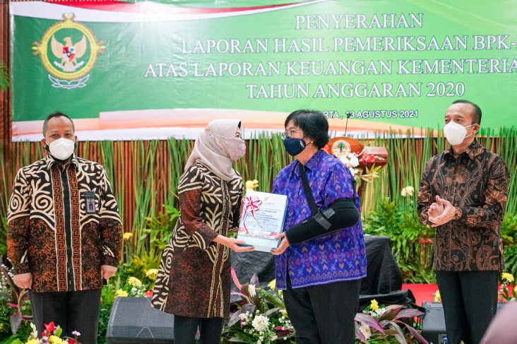 BPK Berikan Opini WTP...