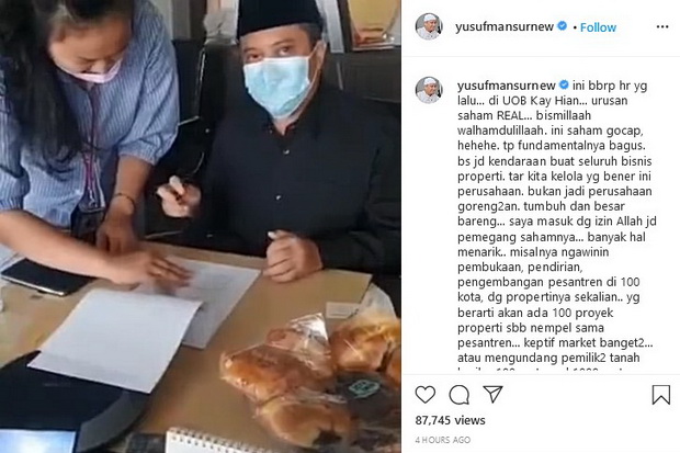 Yusuf Mansur Borong...