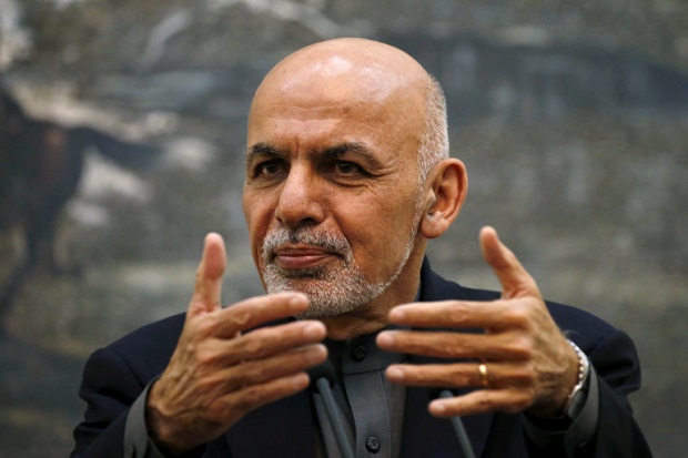 Presiden Ghani Kabur...
