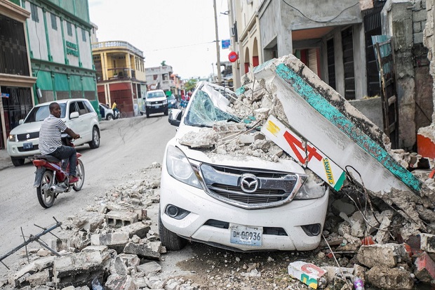 Korban Tewas Gempa Haiti...