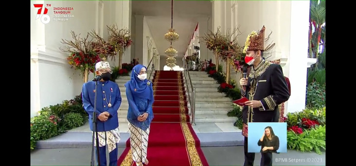 HUT ke-76 RI, Wapres...