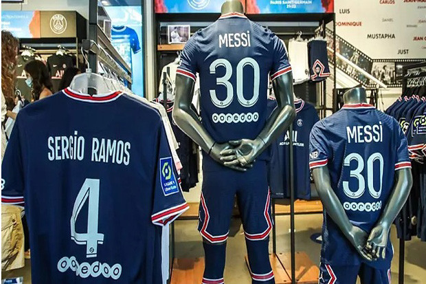 Penjualan Jersey Lionel...