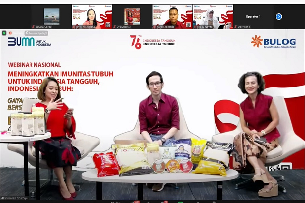 Bulog Gelar Webinar...