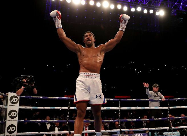 Jab Anthony Joshua Jatuhkan...