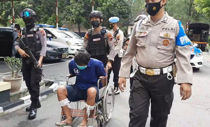 Beringas saat Beraksi,...
