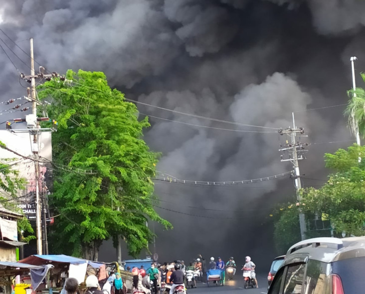 Pasar Kembang Kota Surabaya...