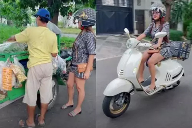 Viral Perempuan Belanja...
