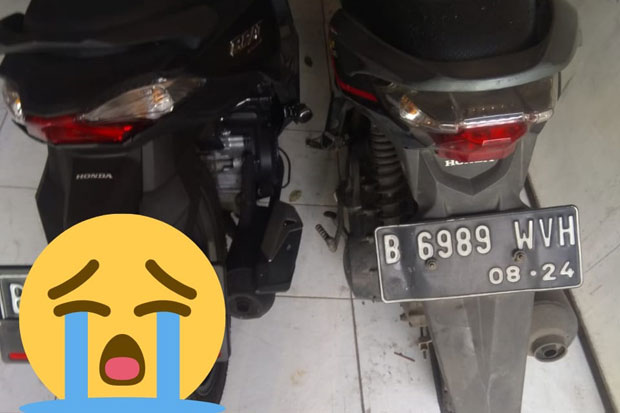 Niat Bantu Teman, Motor...