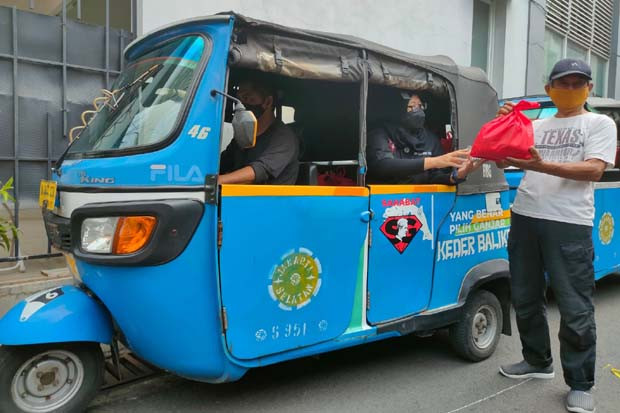 Sopir Bajaj Dukung Ganjar...