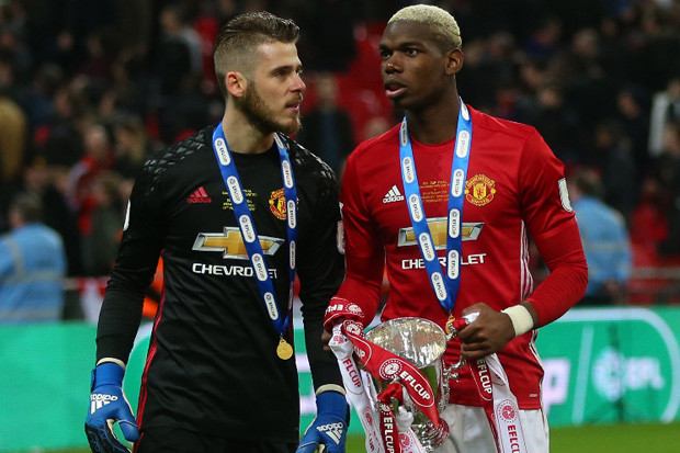 Pogba dan De Gea Gelar...