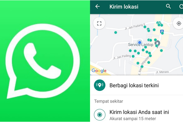 Cara Share Lokasi Lewat...