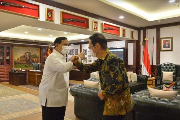 Dikunjungi Dubes Jepang,...