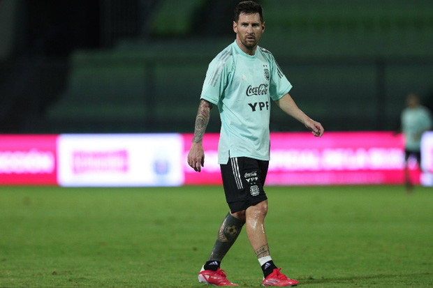 Momen Latihan Argentina;...