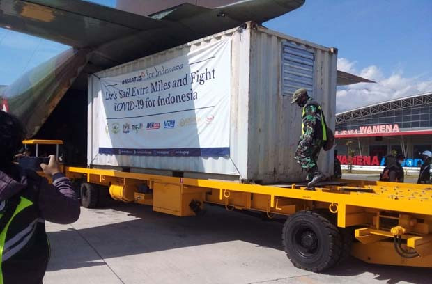 Tiba di Wamena, Generator...