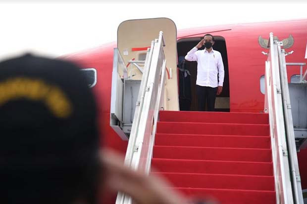 Kunker ke Lampung, Jokowi...