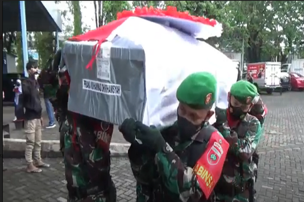 Dua Jenazah TNI AD asal...
