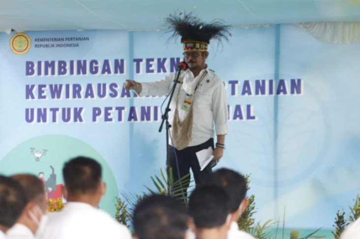 Mentan Syahrul Yasin...