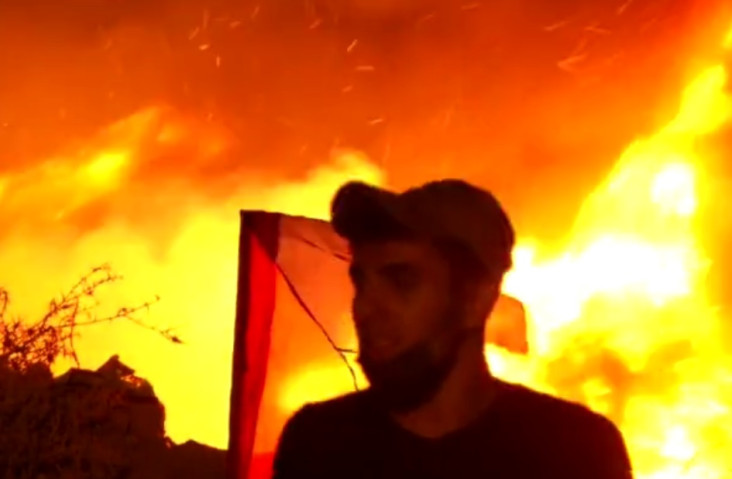 Lihat Demonstran Gaza...