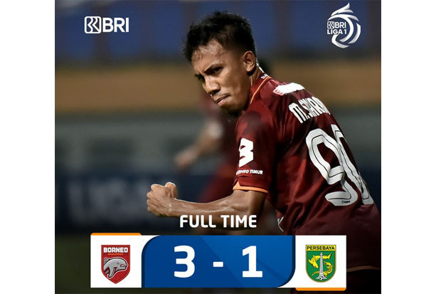 Hasil Liga 1 Borneo...
