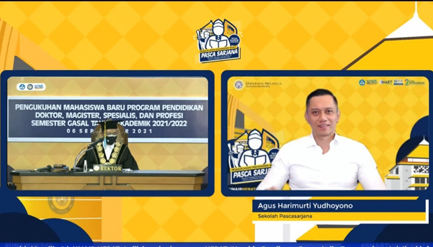 AHY Jadi Mahasiswa Program...