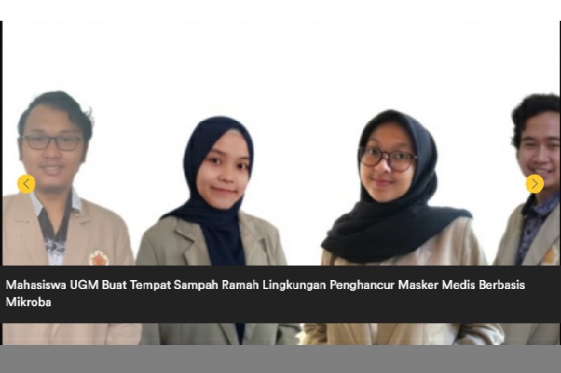 Mahasiswa UGM Buat Tempat...