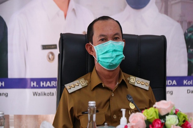 PPKM di Palembang Turun...