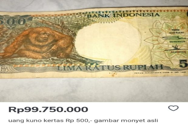 Uang Jadul Gambar Orang...
