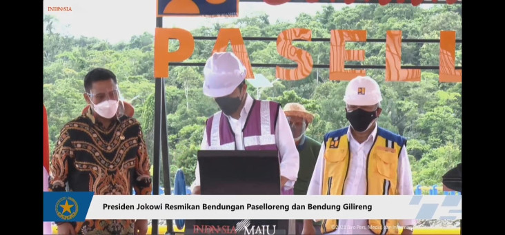 Diresmikan Jokowi, Bendungan...