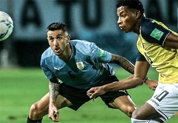 Hasil Uruguay vs Ekuador:...