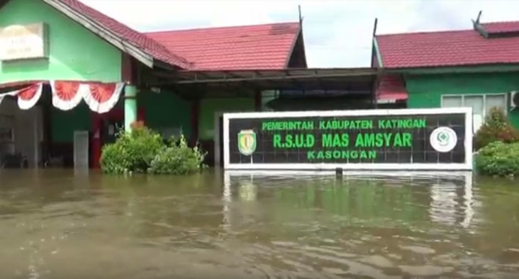RSUD Kasongan Terendam...
