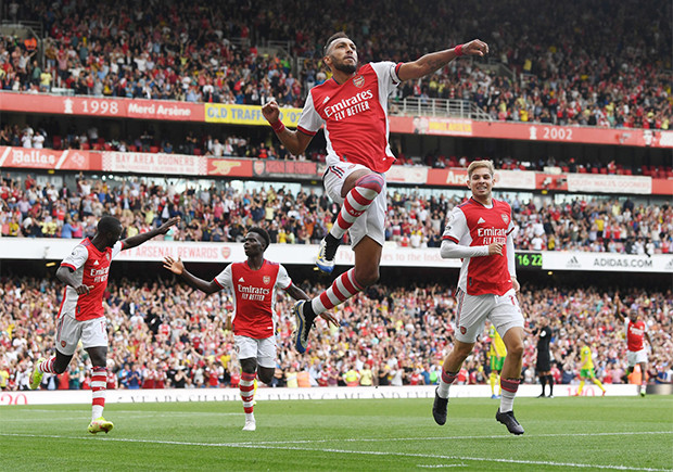 Hasil Arsenal vs Norwich...
