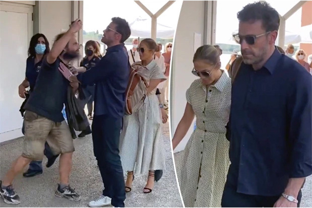 Ben Affleck Dorong Fan...
