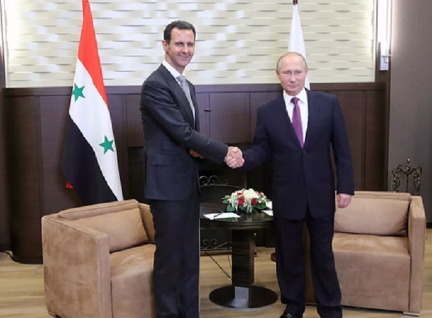 Putin dan Assad Bertemu,...