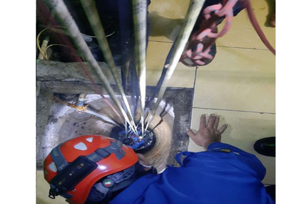 Pria Gangguan Jiwa Kecebur...