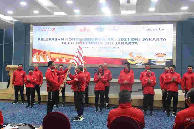 Anies Lepas Kontingen...