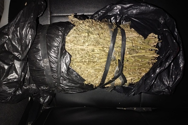 Simpan 2 Kg Ganja di...