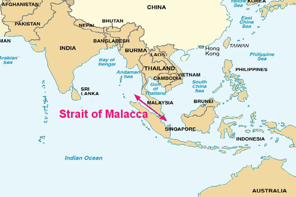 Choke Point Selat Malaka,...