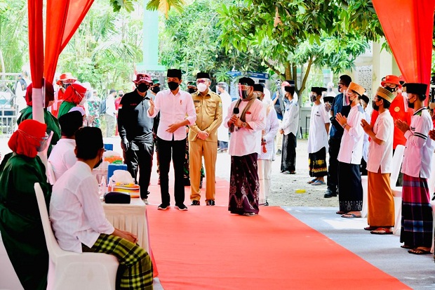 Jokowi Apresiasi Dukungan...