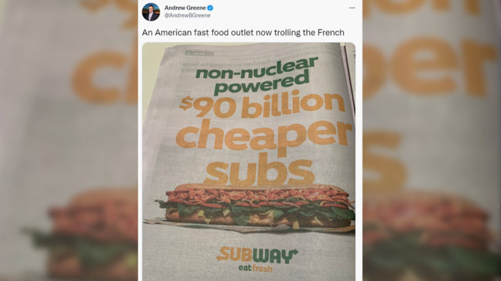 Iklan Sandwich Subway...