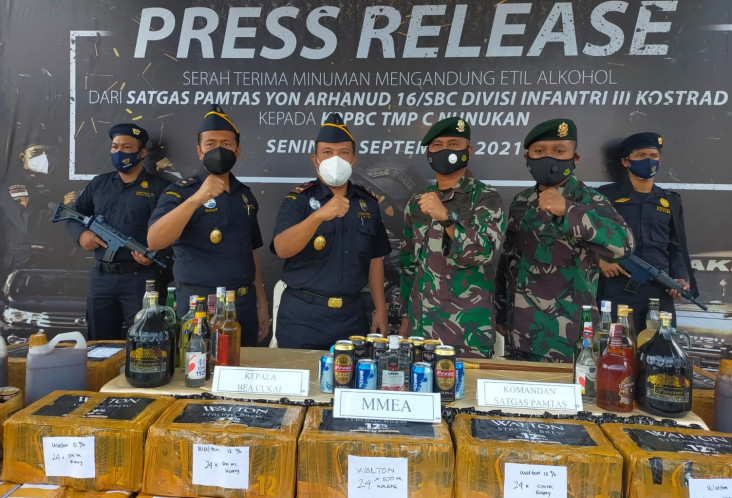 Ribuan Miras Selundupan...