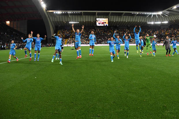 Napoli Lumat Udinese,...
