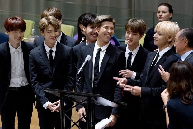 BTS di Forum PBB, Pesannya...