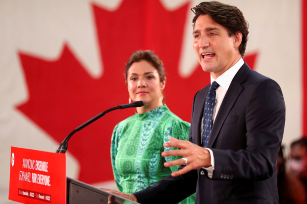 Justin Trudeau Kembali...