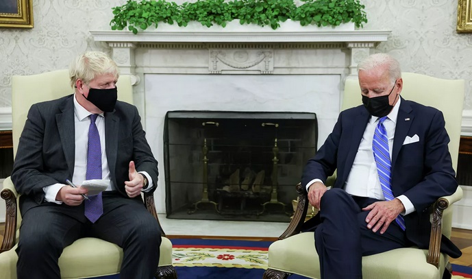 Biden Tertidur Saat...