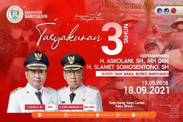 Syukuran Tiga Tahun...